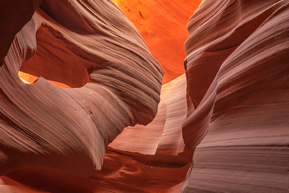 Lady in the Rock - Serene Slot Canyon Photography