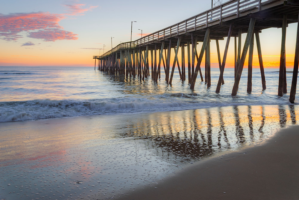 Dawn at the Beach - Serene Coastal Photography
