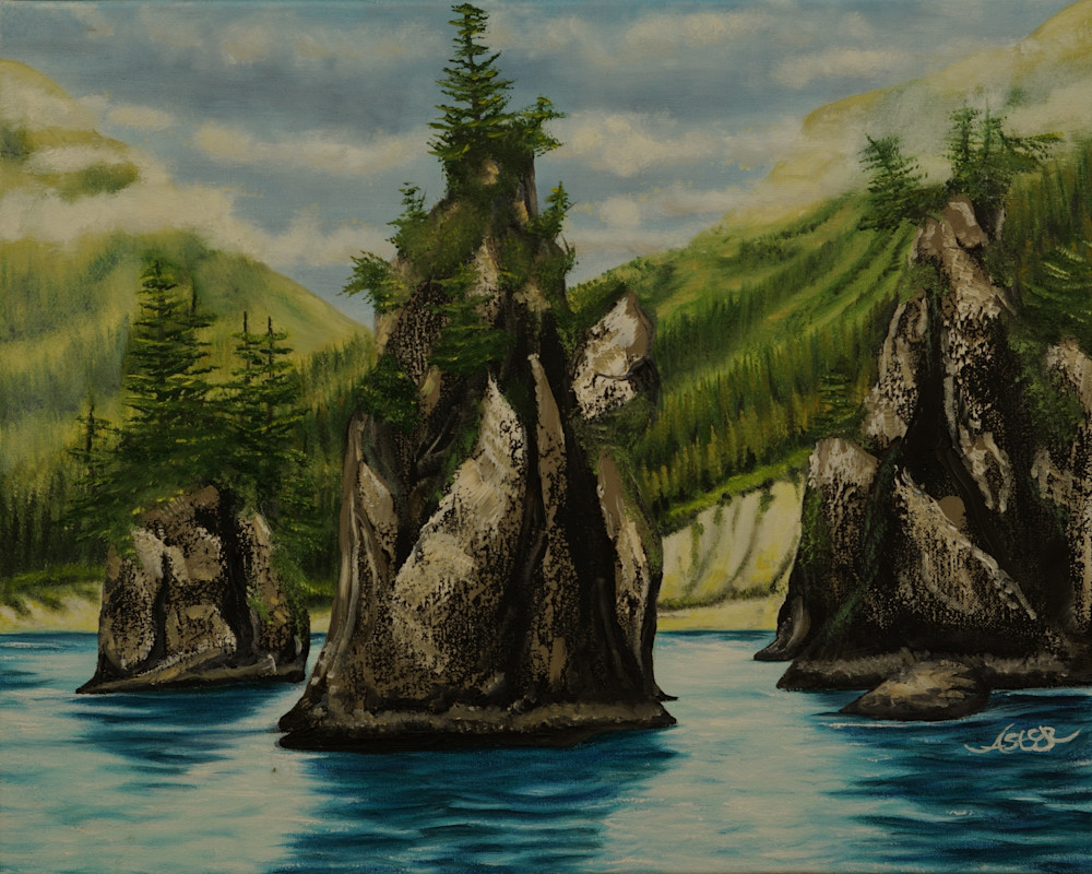 Three Northern Sisters Art | Aster's Art