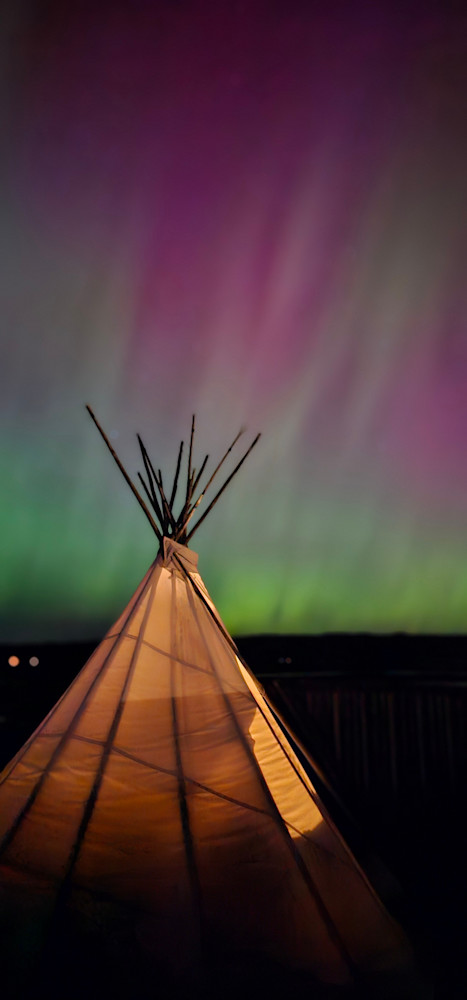 Crane Hot Springs Arora Borealis Photography Art | InYourBackyard