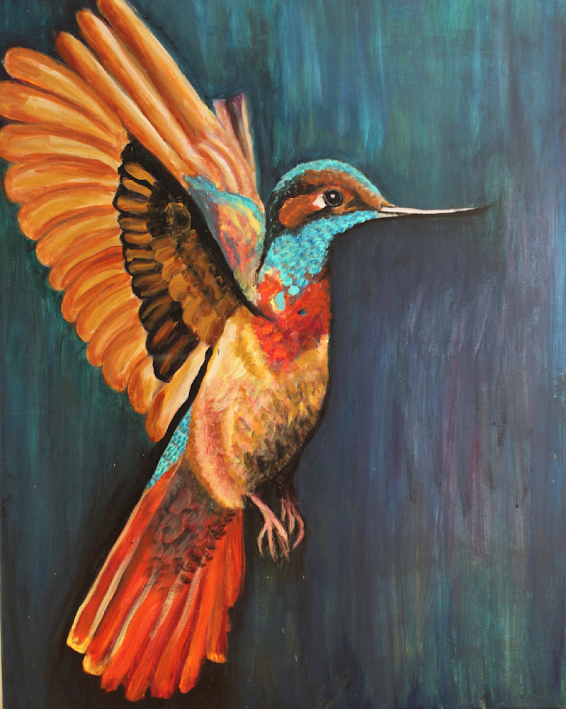 Hummingbird Dance Art | Deb McManus Art