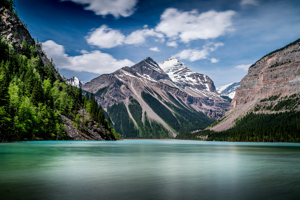 Kinney Lake in The Canadian Rockies