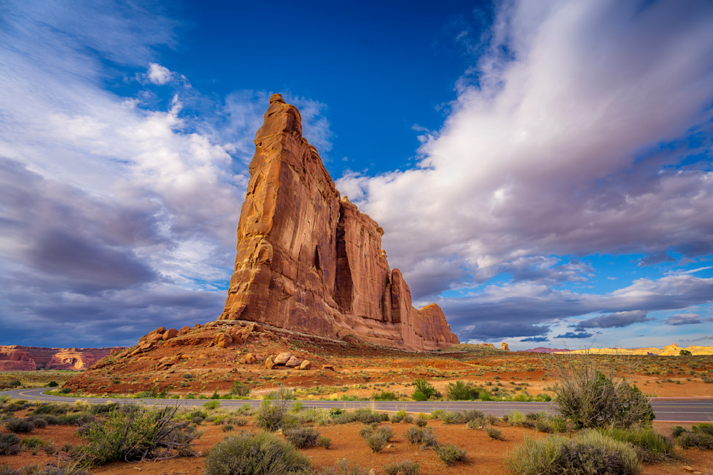 Tower of Babel in Arches National Park, Utah