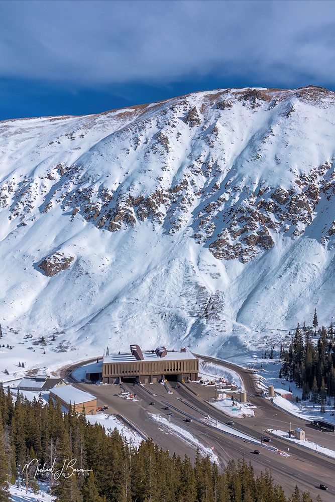 Michael J Bauer Photography | Eisenhower Johnson Tunnel Vertical