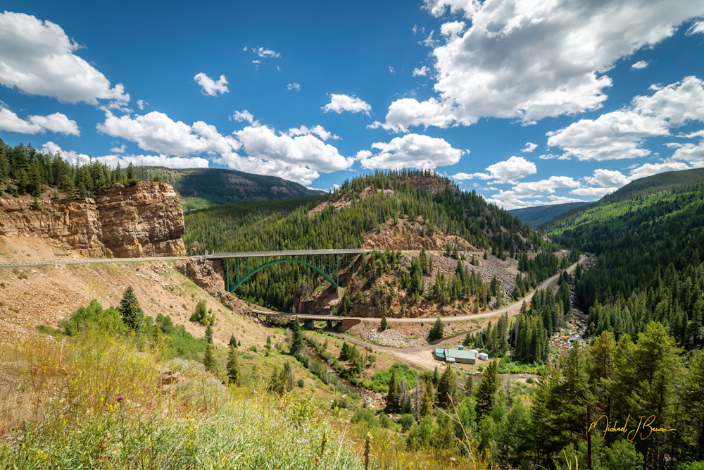 Michael J Bauer Photography - Red Cliff Colorado Bridge