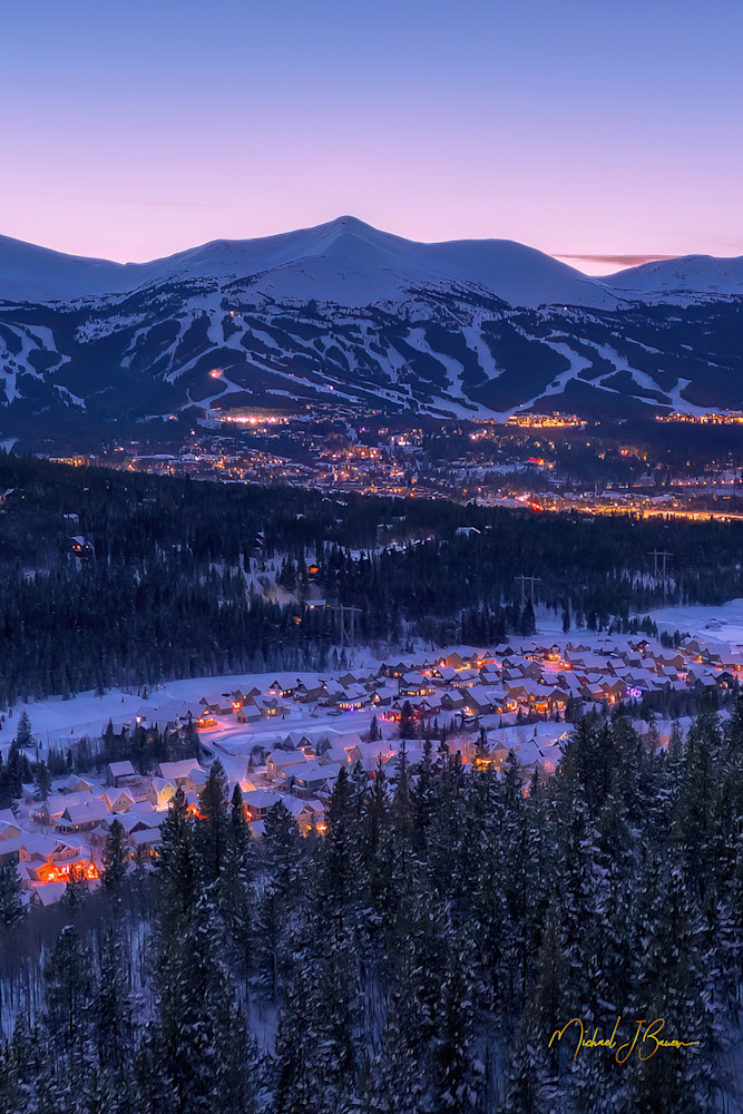 Michael J Bauer Photography | Breckenridge in the Distance