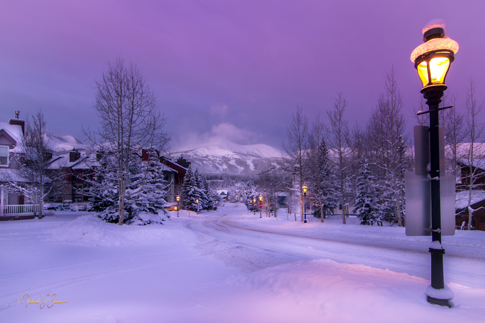Michael J Bauer Photography - Wellington Road Winter Morning