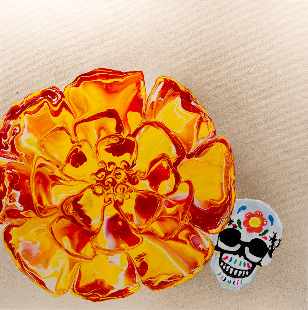 Hola Day Of The Dead Art | Marina Pearson Art
