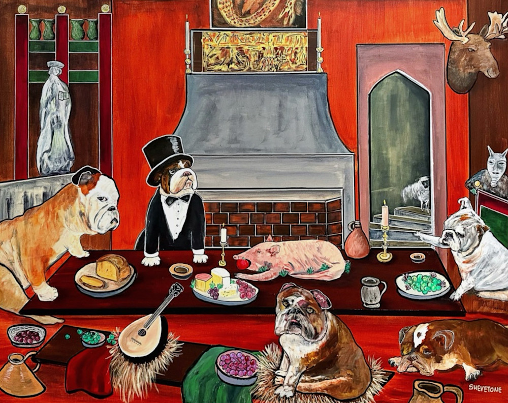 Beggars Bulldog Banquet Art | Shevetone Art Gallery