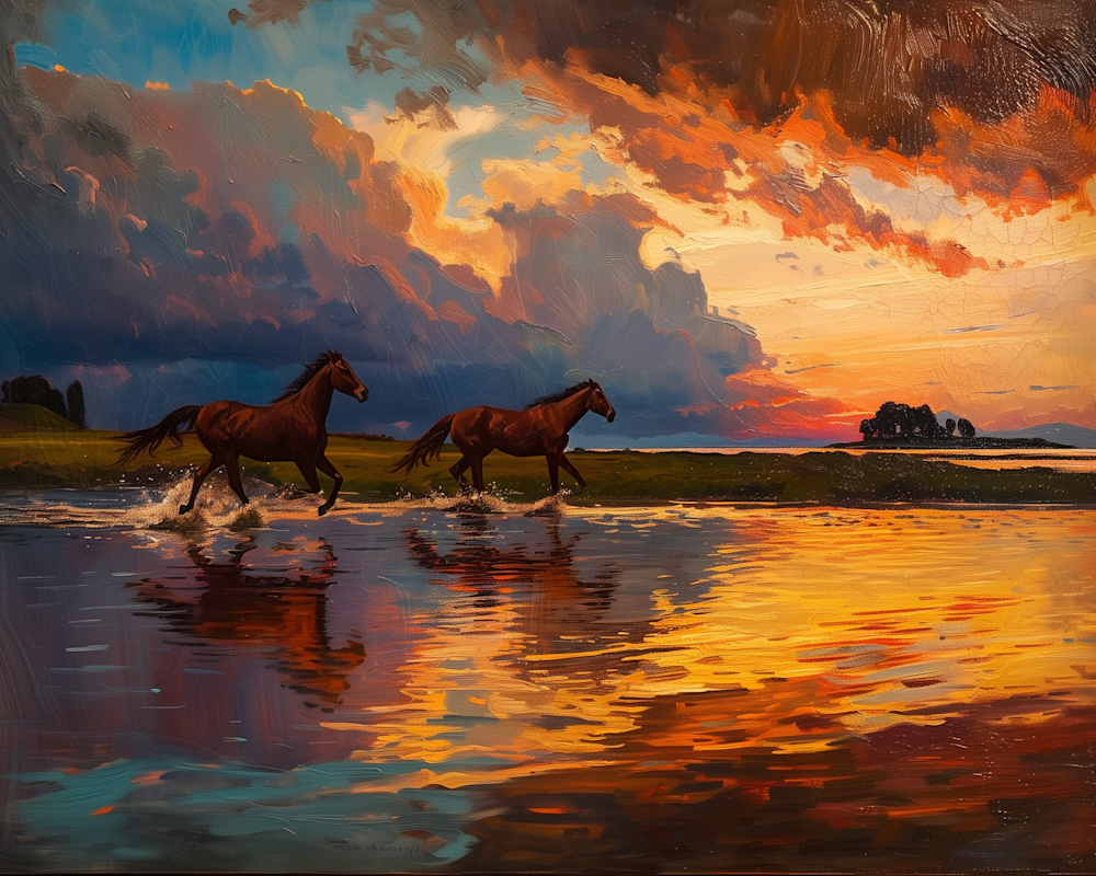 Running Free Art | Drew Slack Fine Art