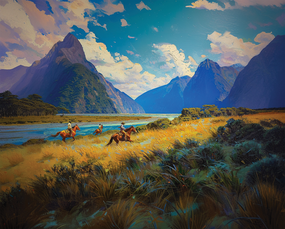Traversing The Valley Art | Drew Slack Fine Art