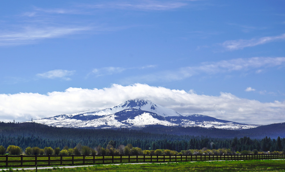 Mt Washington View From Black Butte Ranch Photography Art | InYourBackyard
