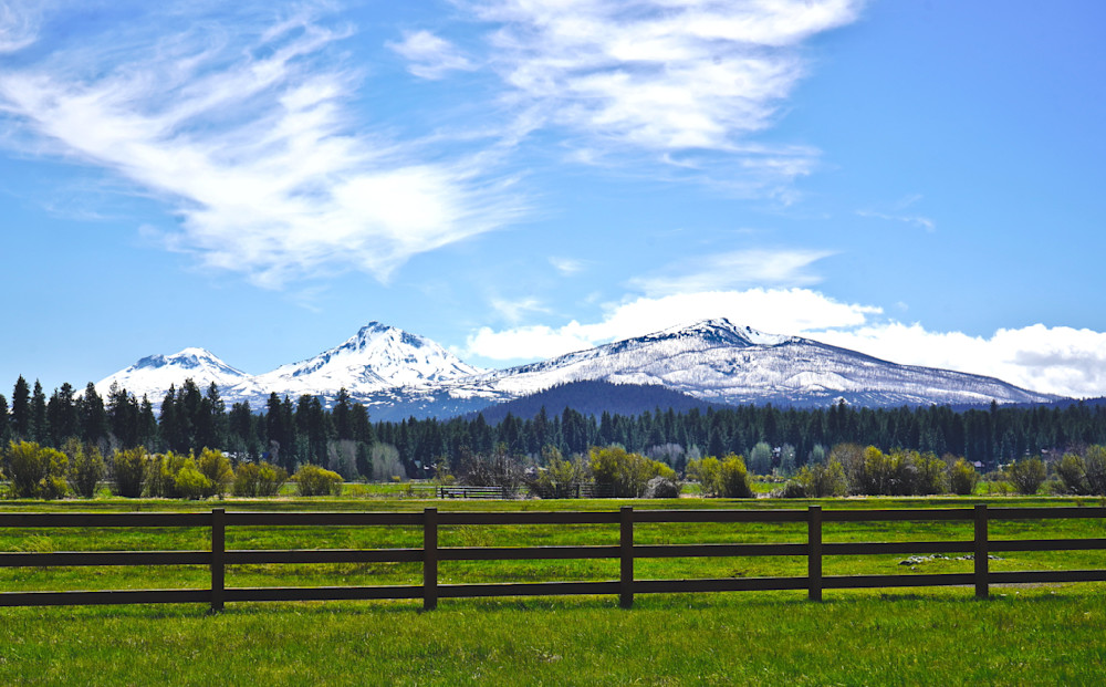 Three Sisters From Black Butte Ranch Photography Art | InYourBackyard