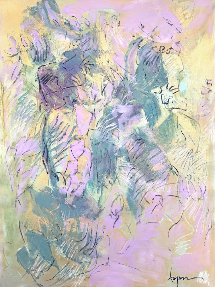 Botanical Orchid IV Dorothy Fagan Fine Arts Limited Edition Canvas