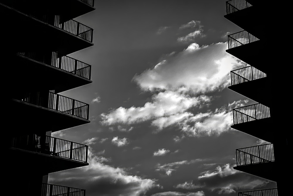 Balcony Clouds Photography Art | Steve Rizzi Photography