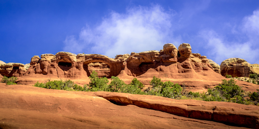 Tapestry Arch in Arches National Park Panorama