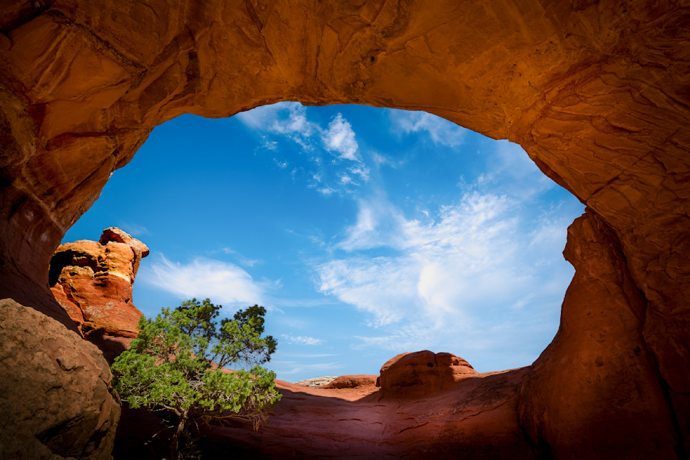 Broken Arch in Arches National Park