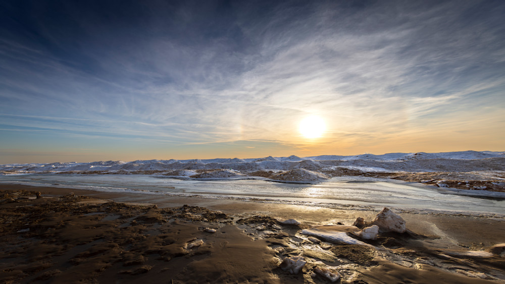 Ice Mountains - Serene Winter Landscape Photography