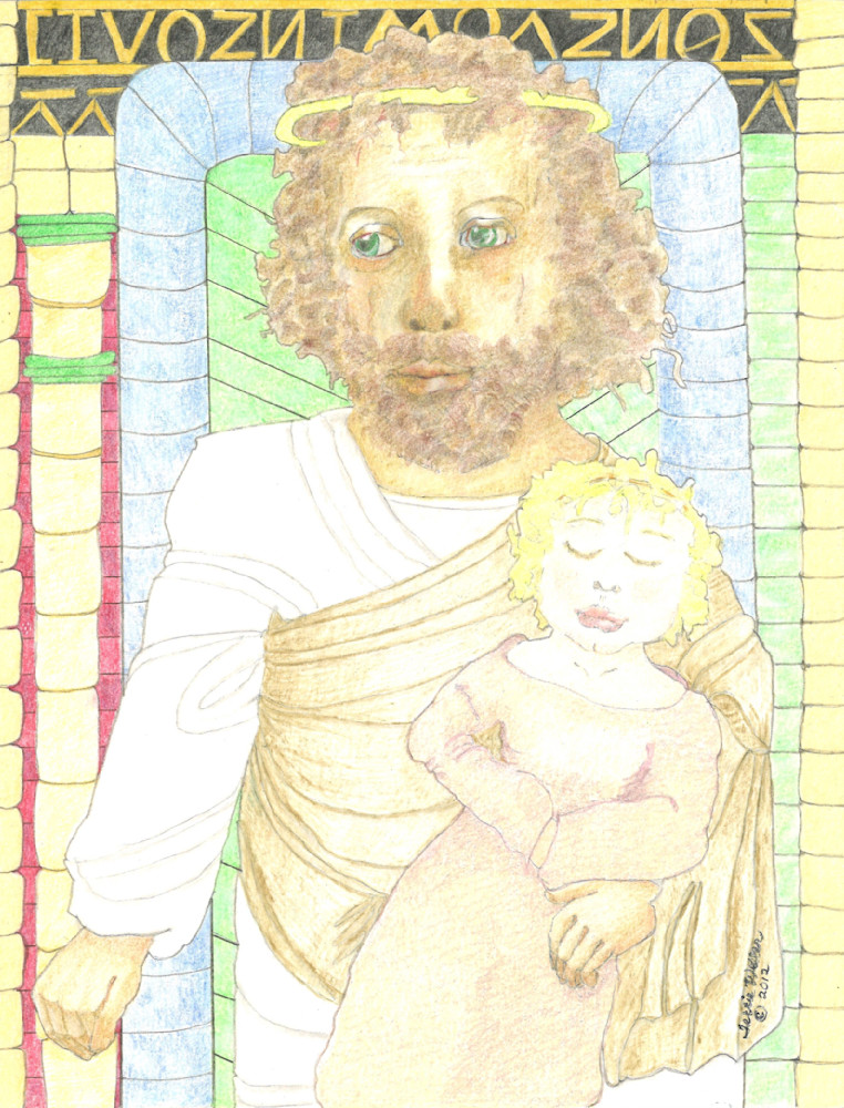 Jesus And Child Art | Fine Art by Terrie D