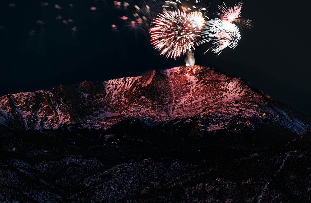01012026 Pikes Peak Nye Jhel4873 Photography Art | James H Egbert's Silver Branch Studios
