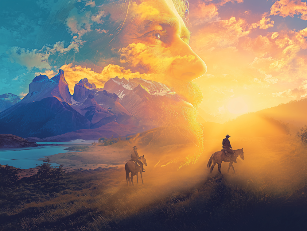 Yeshua Up The Mountain Art | Drew Slack Fine Art