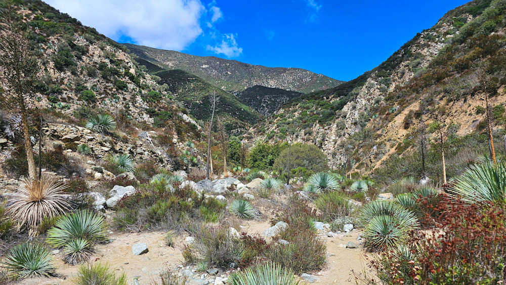 San Gabriel Mountains   Bridge To Nowhere Hike Photography Art | InYourBackyard