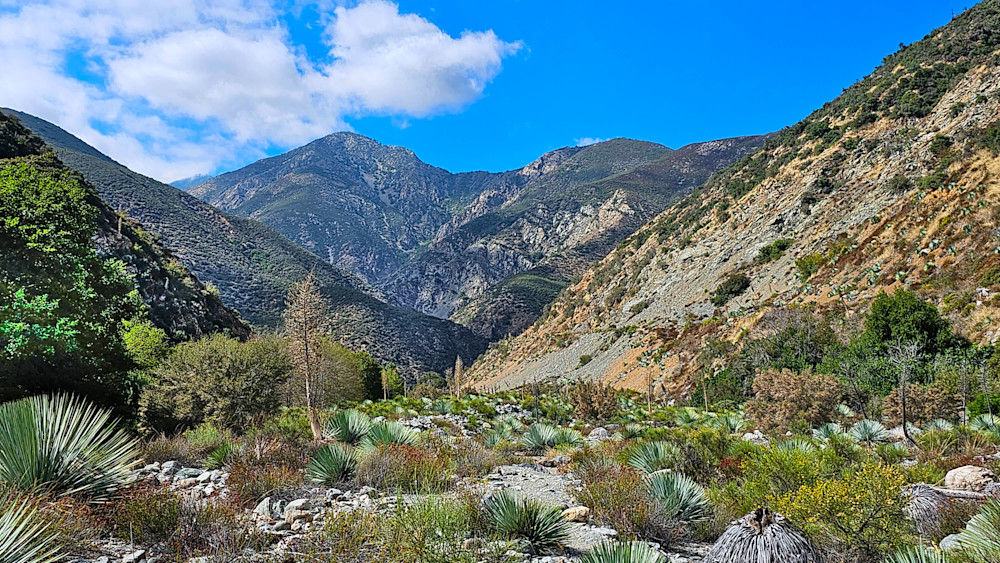 San Gabriel Mountains   Bridge To Nowhere Hike Photography Art | InYourBackyard