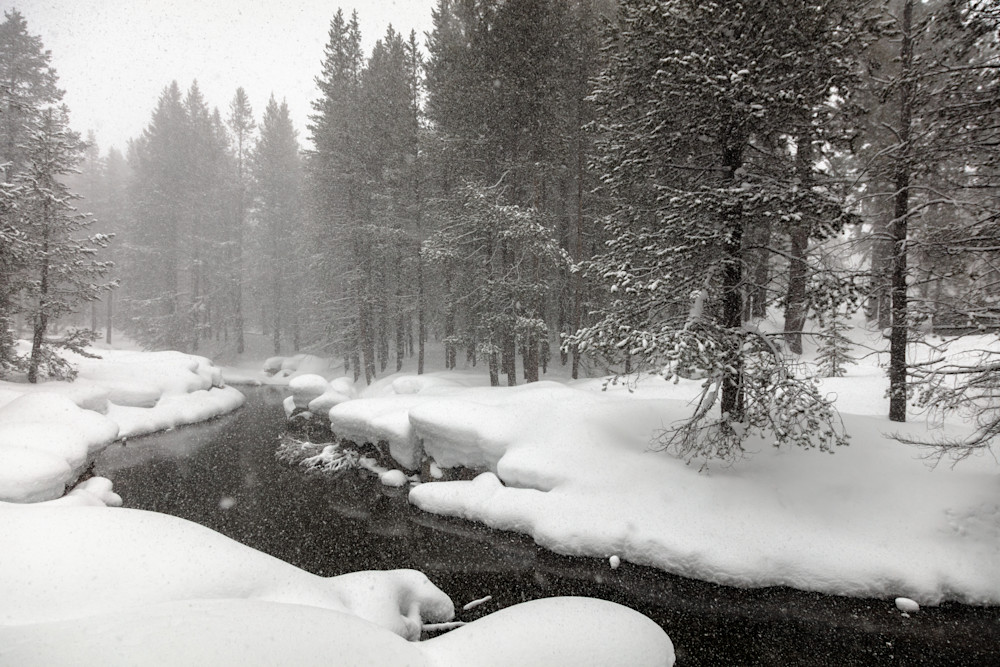 Snowy Donner Creek 2