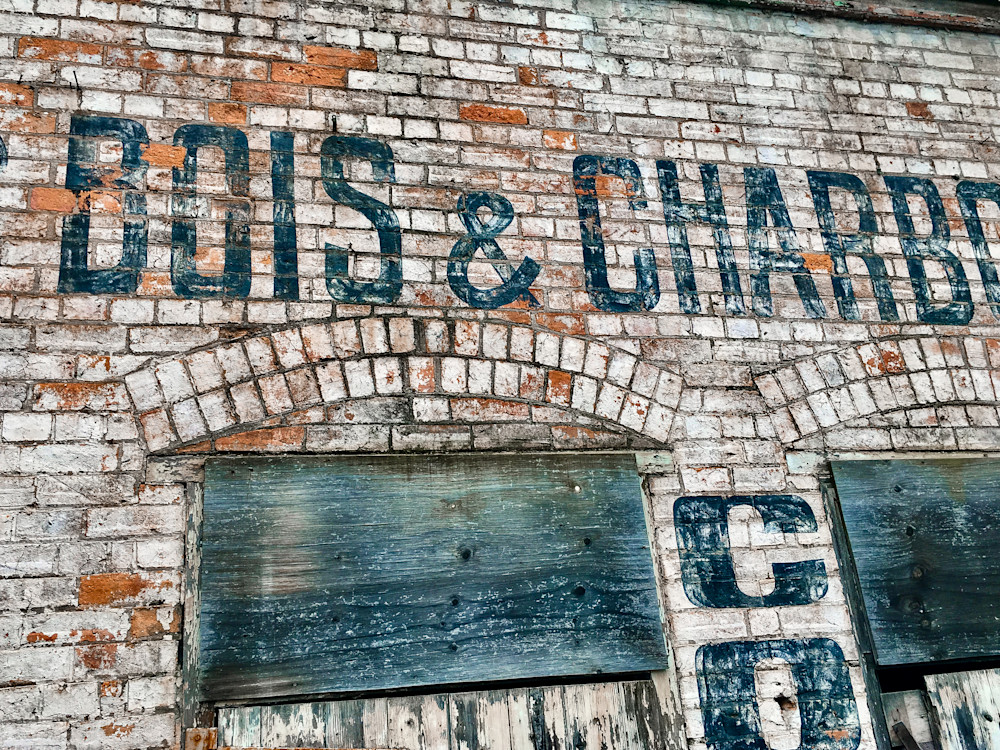 Old Warehouse Wall Photography Art | Images by Simon