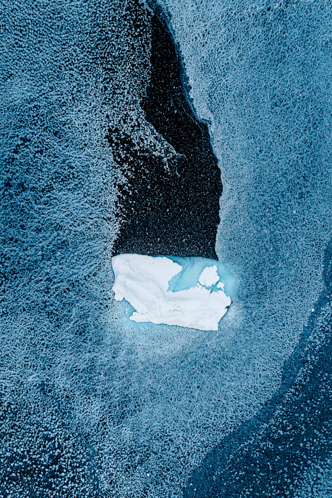 Abstract Antarctica Ice Aerial | Fine Art Drone Photography