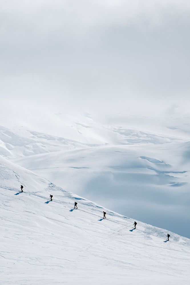 Antarctica Ski Ascent Photography | Polar Expedition Fine Art