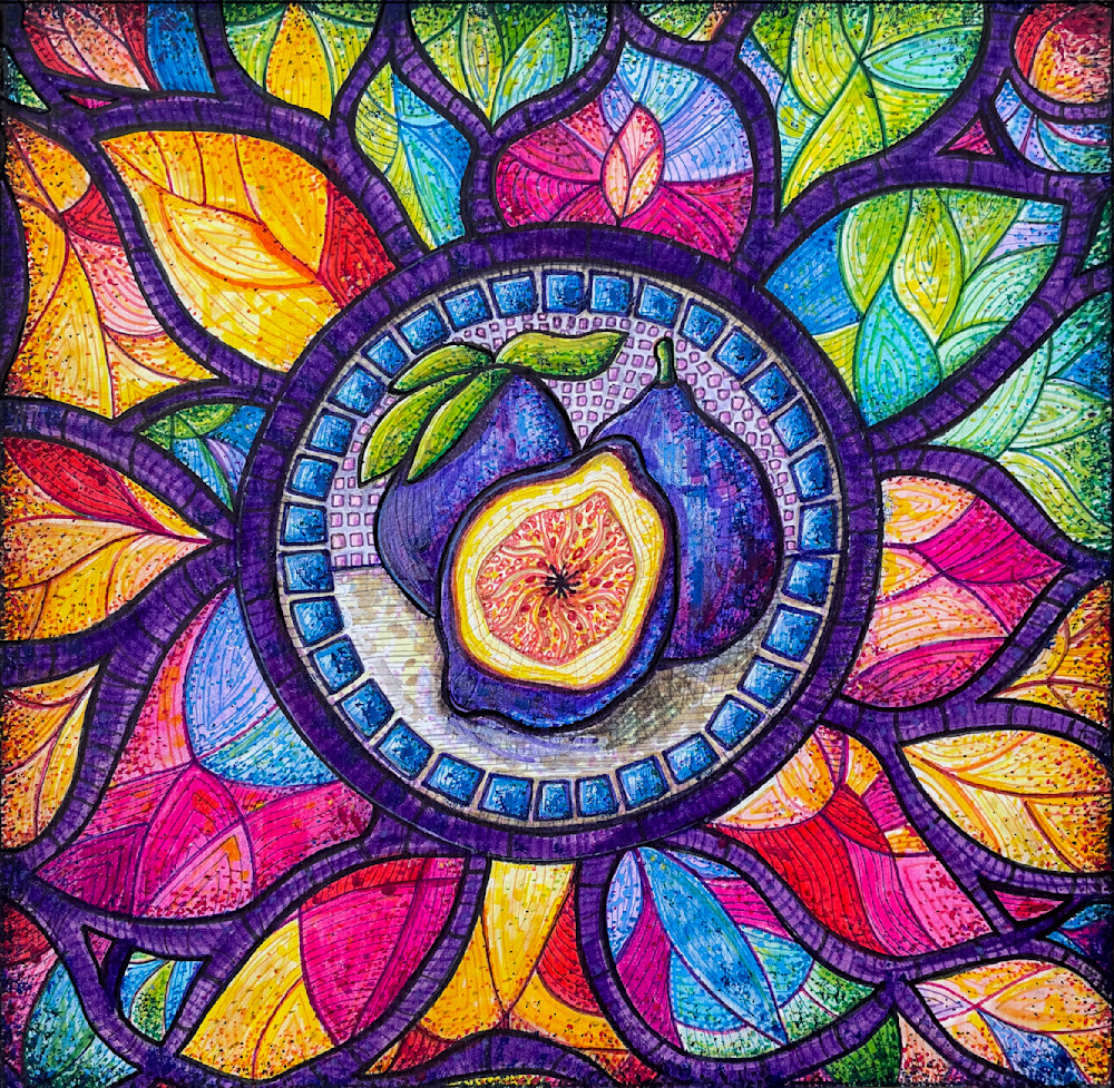 Fig Chakra Wall Art – Intuitive Gift for Meditation, Yoga & Creative Spaces