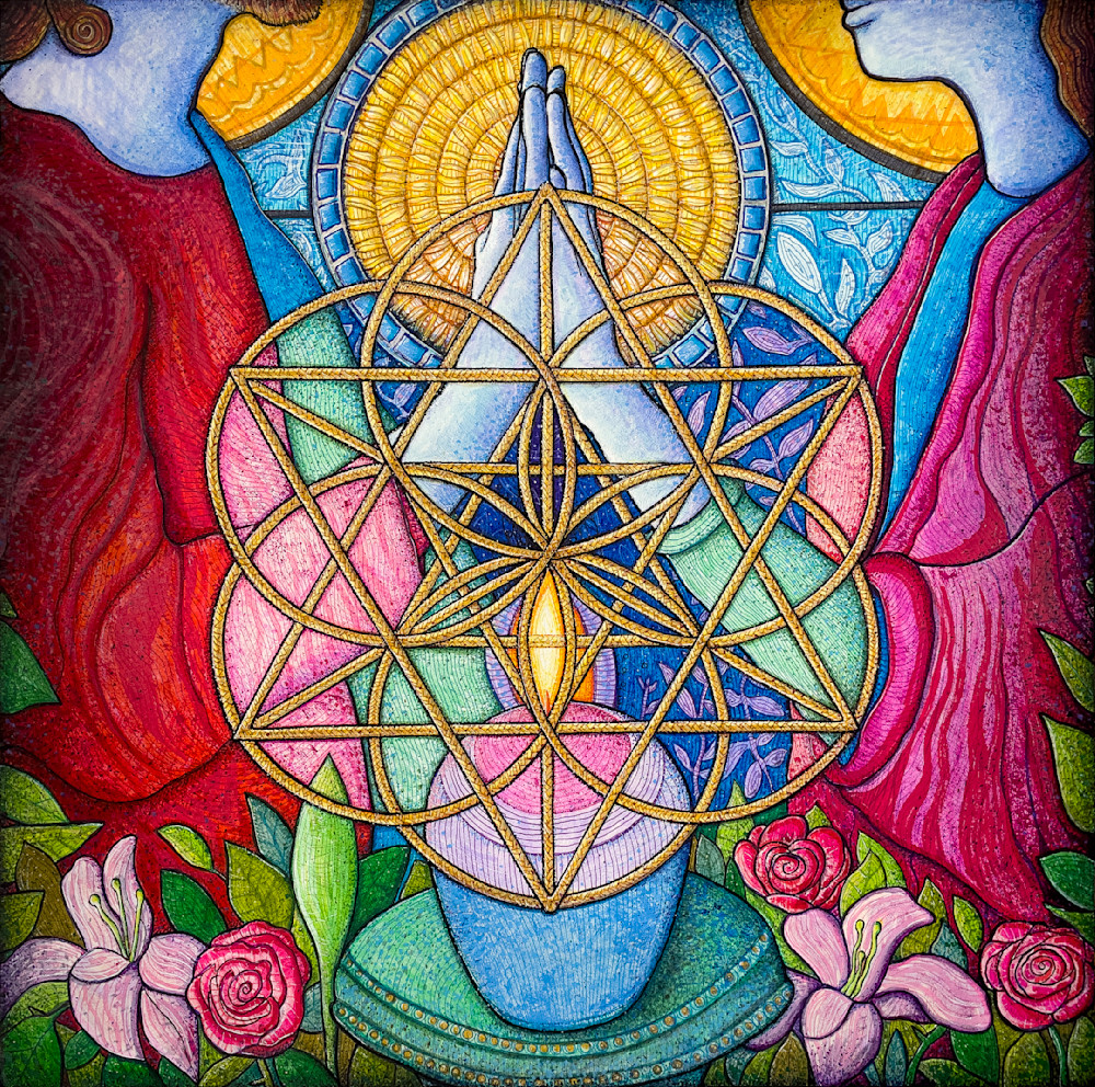 A Sacred Marriage: Serene Union Art | Kristen Palana