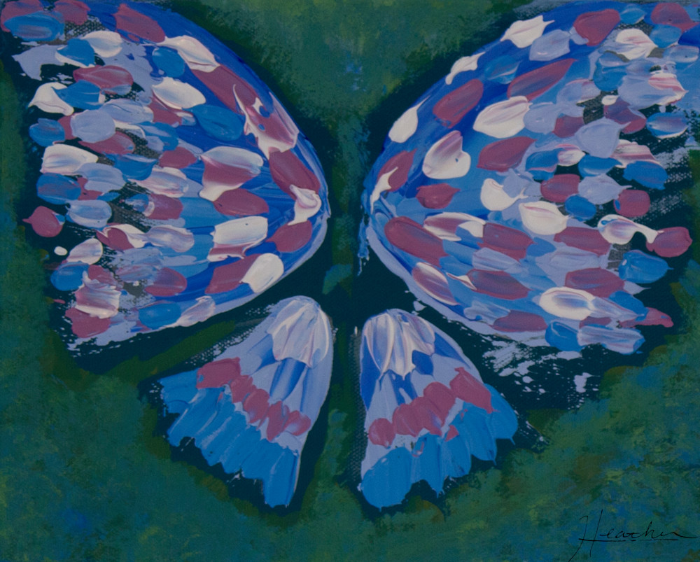 Forest Butterfly Art | M. Heather Fleming
