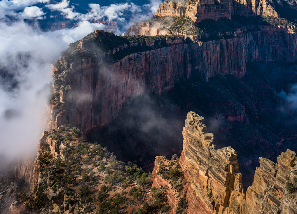 Majestic Cliffs - Grand Canyon Photography by Tim Jeltema