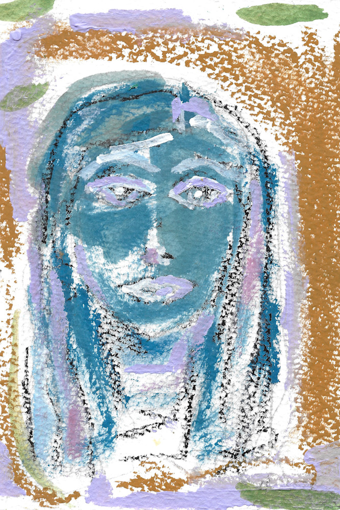 Abstract Face, Girl Art | M. Heather Fleming