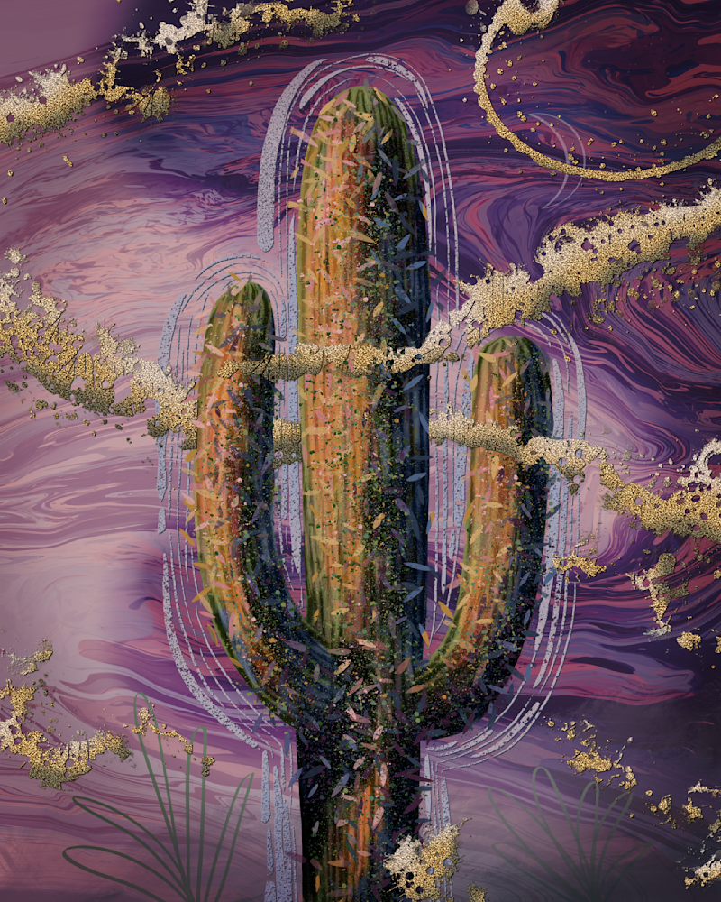 Secrets Woven in Mauve Fine Art Print, Contemporary Abstract Desert Wall Art