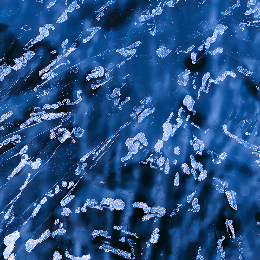 Ice Graffiti – abstract ice photography