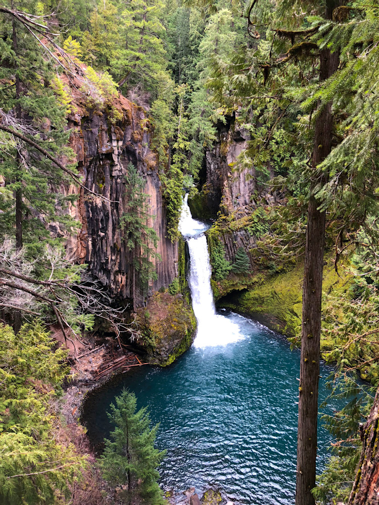 Toketee Falls On High Photography Art | InYourBackyard