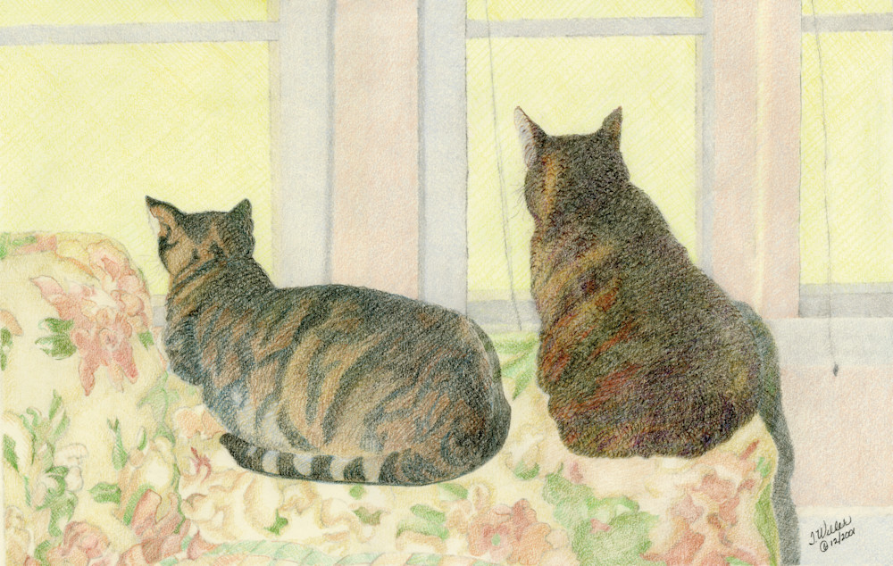 Victoria And Poo Bear. Art | Fine Art by Terrie D