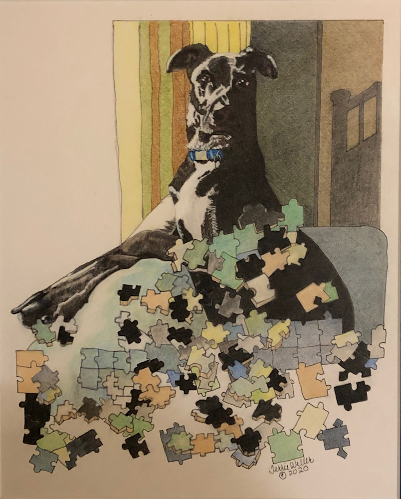 Putty In A Puzzel Art | Fine Art by Terrie D