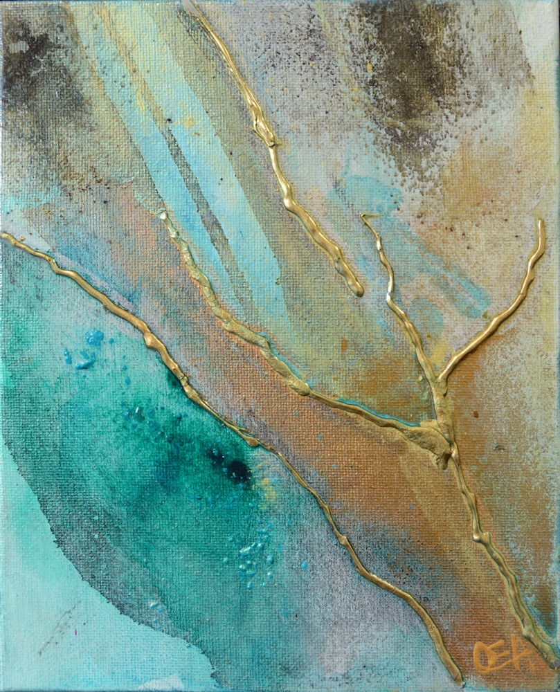 Luminous Seas 4 Art | Olivia Alexander Art