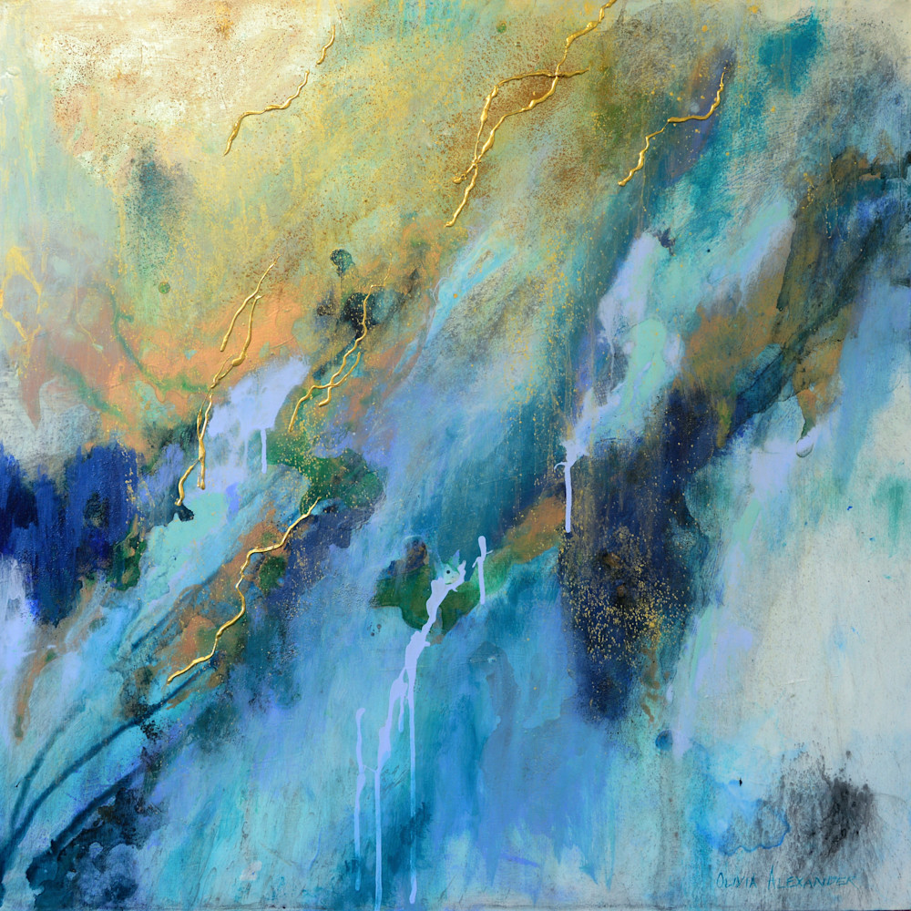 Whispering Tides Art | Olivia Alexander Art