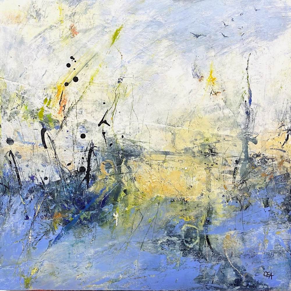 Estuary Reflections 2 Art | Olivia Alexander Art