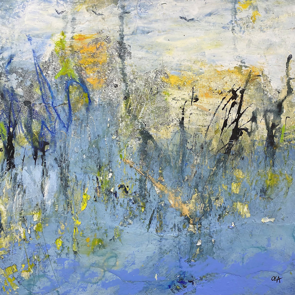 Estuary Reflections 1 Art | Olivia Alexander Art