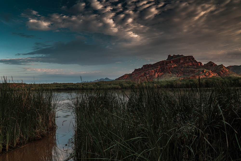 Rio Salado Red Mount AI N Sunrise 13 08 2021 Jhe Img 0158.Png Photography Art | James H Egbert's Silver Branch Studios
