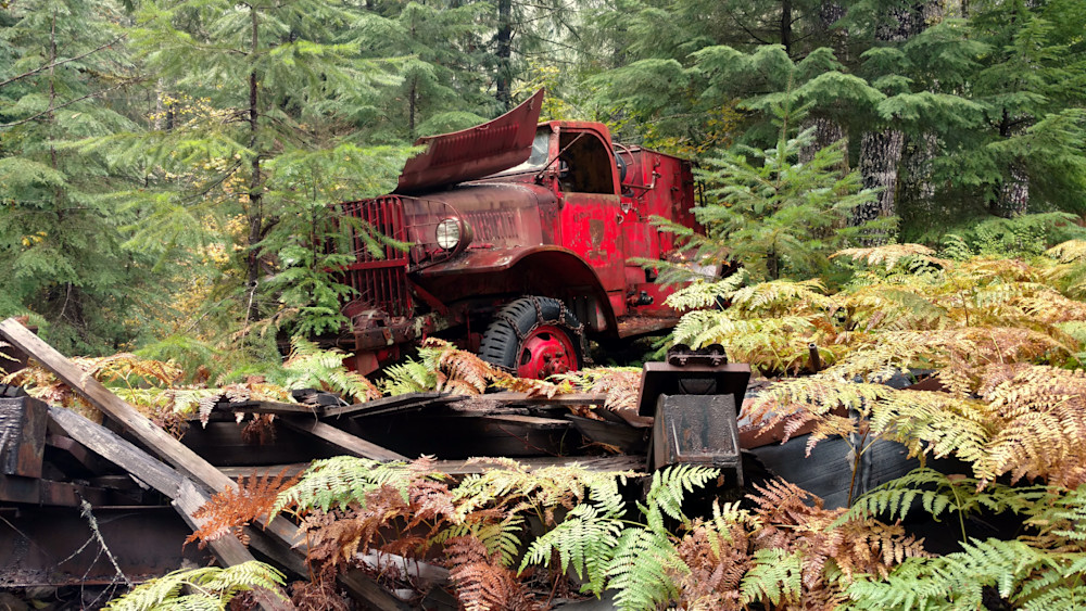 Old Fire Truck   Jawbone Flats Photography Art | InYourBackyard