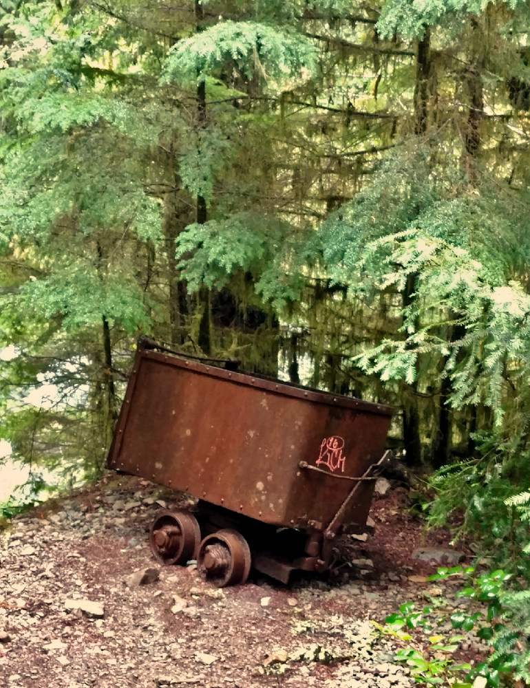Mining Rail Cart   Jawbone Flats Photography Art | InYourBackyard