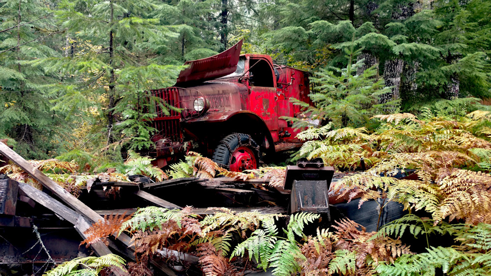 Antique Fire Truck   Jawbone Flats Photography Art | InYourBackyard