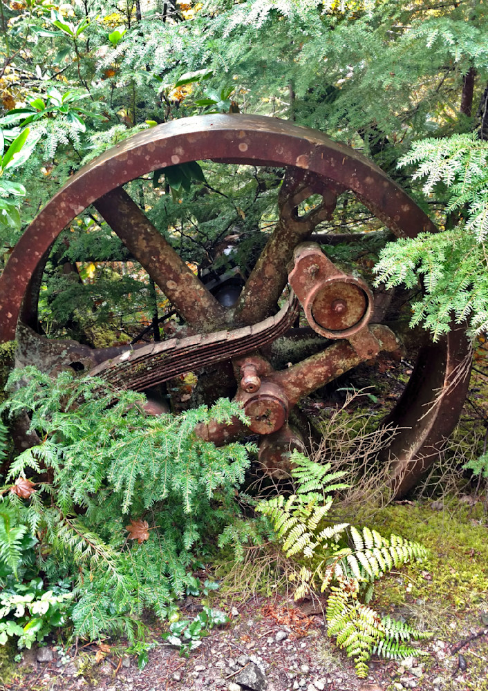 Rustic Wheel   Jawbone Flats Photography Art | InYourBackyard